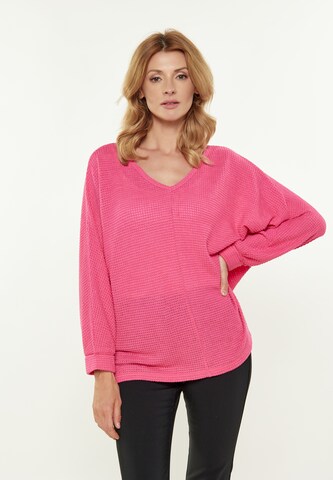 Usha - Jersey en rosa: frente