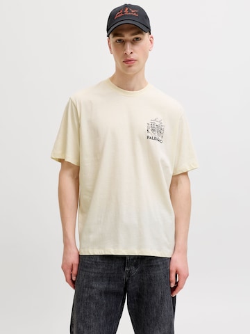 Maglietta 'JORVacation' di JACK & JONES in bianco: frontale