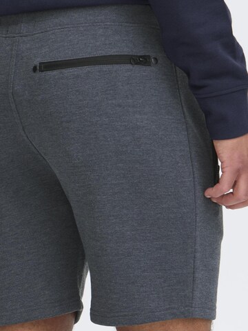 !Solid Regular Broek 'Taras' in Blauw