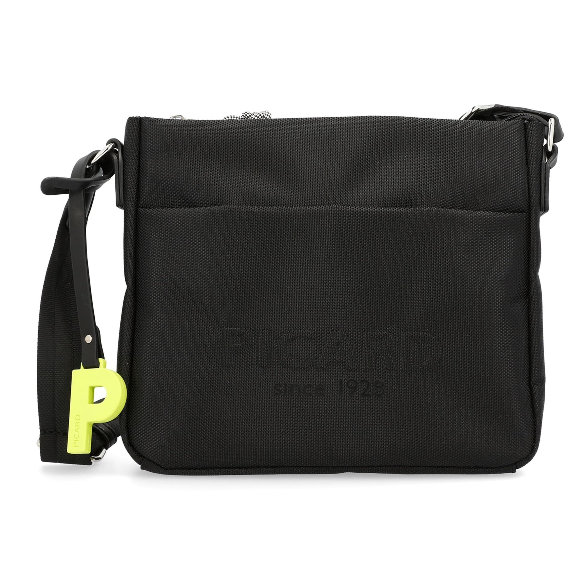 Sac à bandoulière 'Lucky One' Picard en noir : devant