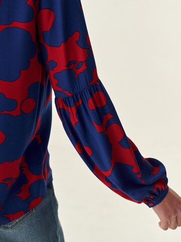 Camicia da donna 'Monkina' di TATUUM in rosso