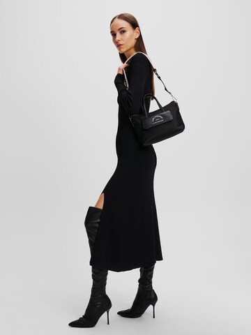 Karl Lagerfeld Tasche ' Small Rue St-Guillaume ' in Schwarz: Vorderseite