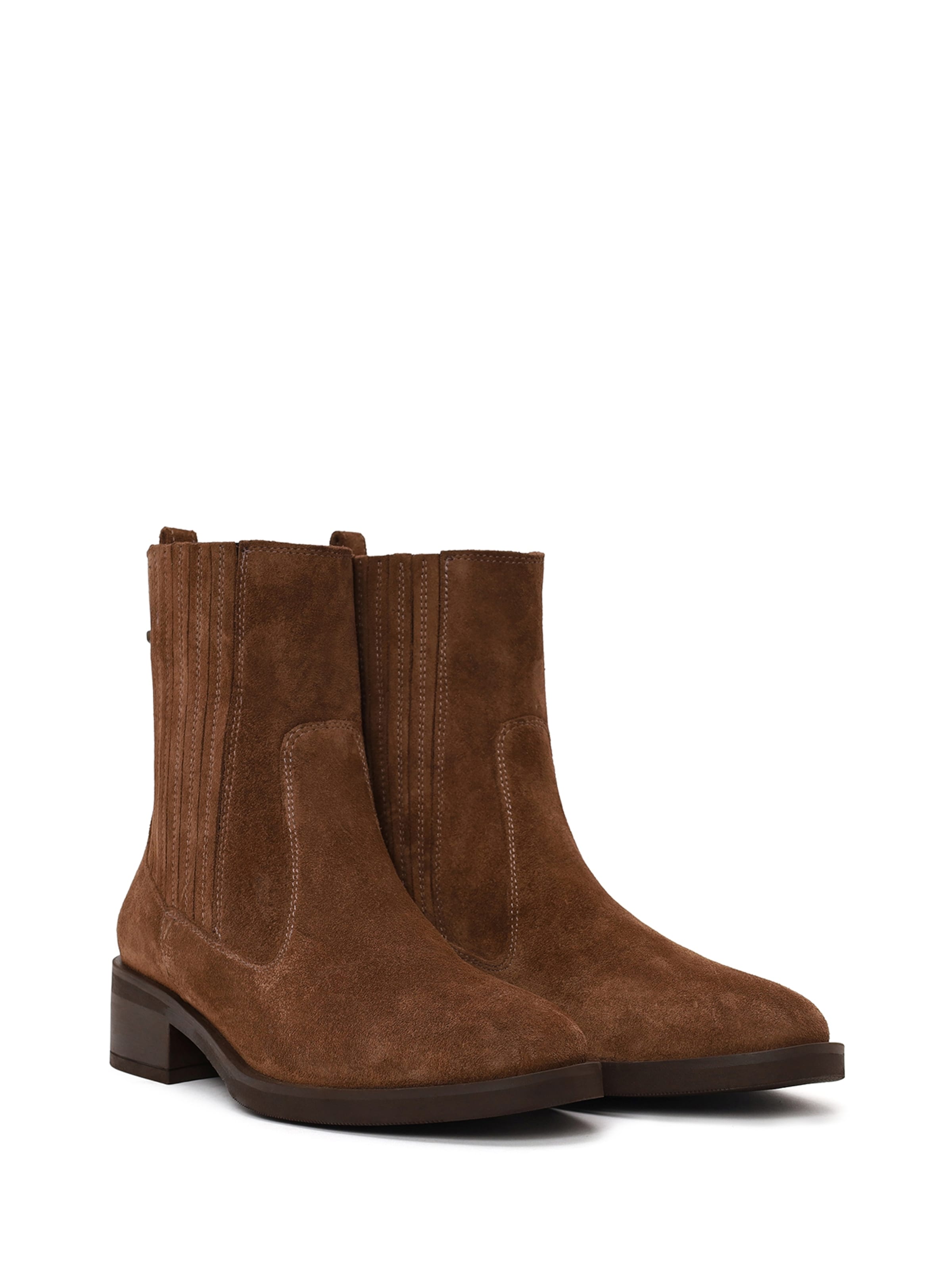Derimod - Botas chelsea em castanho