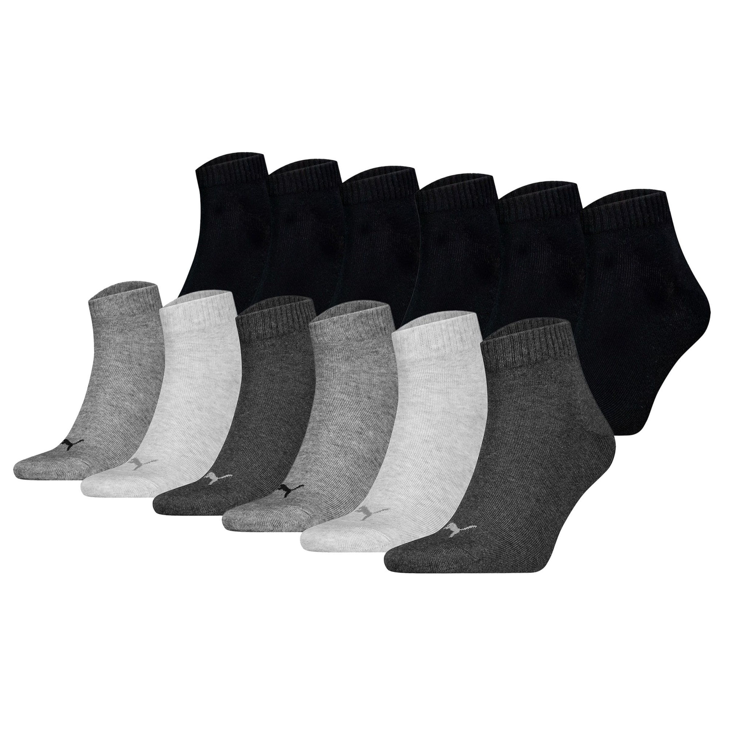 PUMA Socken in Schwarz: Vorderseite