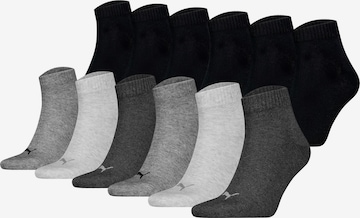 PUMA Socken in Schwarz: Vorderseite