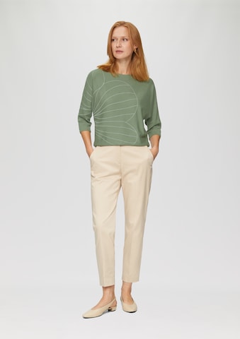 s.Oliver BLACK LABEL Trui in Groen