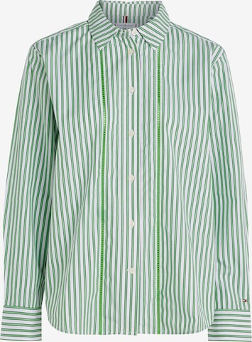 TOMMY HILFIGER Blouse in Green: front