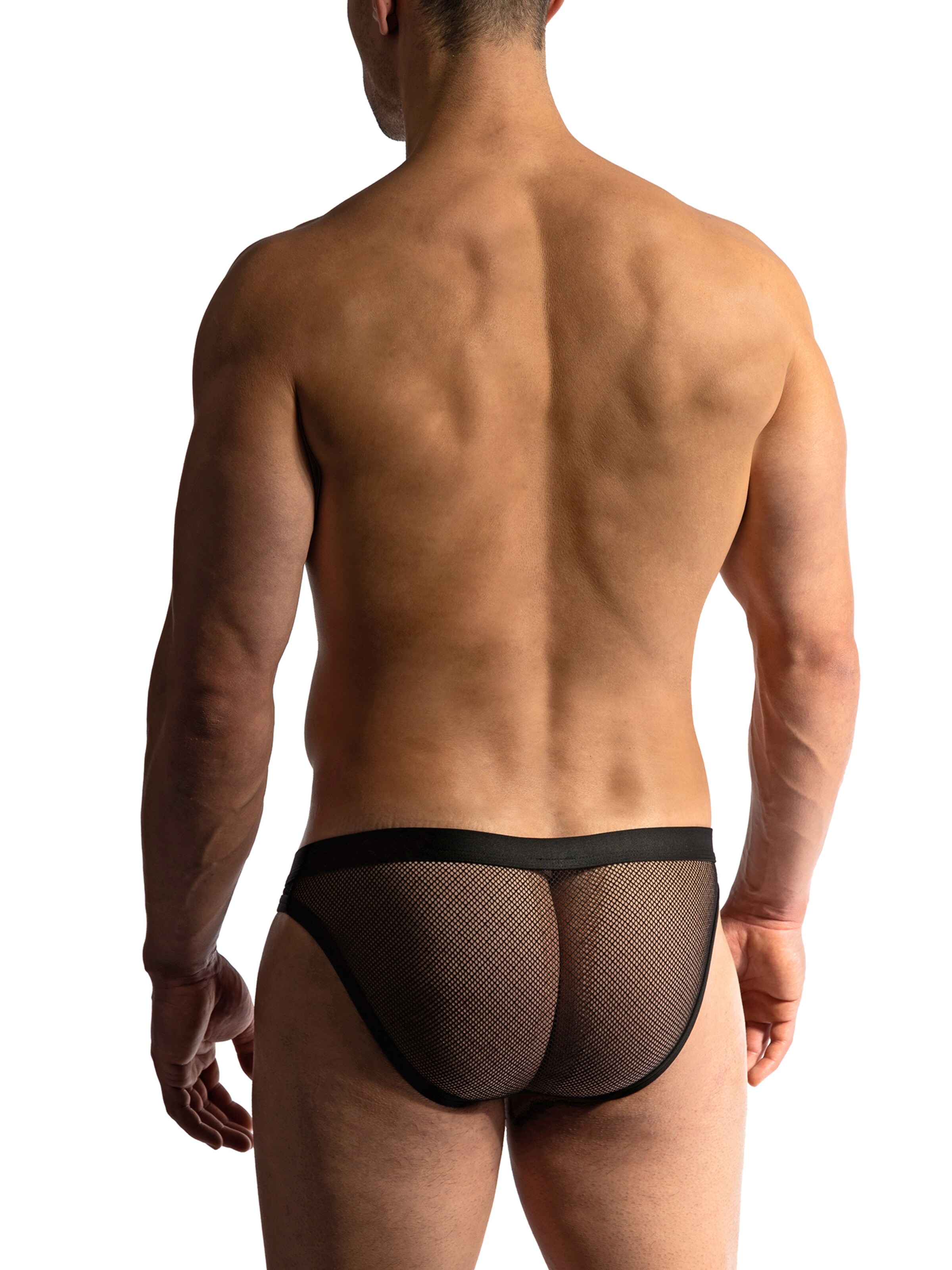 Manstore Slip ' M2424 Micro Brief ' in Schwarz