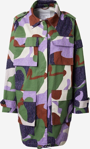 SOMETHINGNEWPrijelazna jakna 'CAMI' - zelena boja: prednji dio