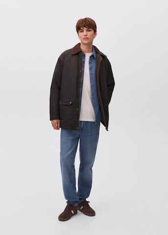 MANGO TEEN Between-Season Jacket in Brown