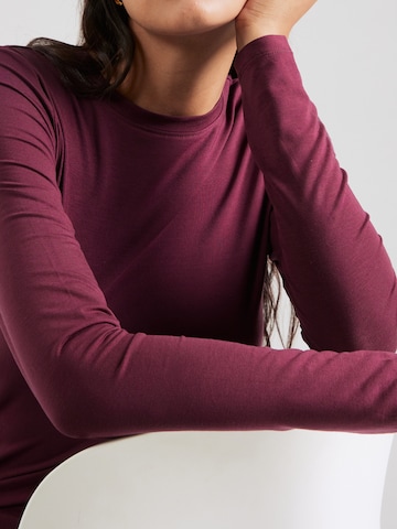 T-shirt 'SLFMANJA' SELECTED en violet