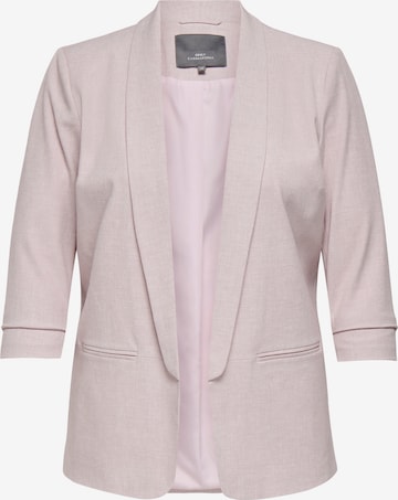 Blazer 'CARElly' di ONLY Carmakoma in lilla: frontale