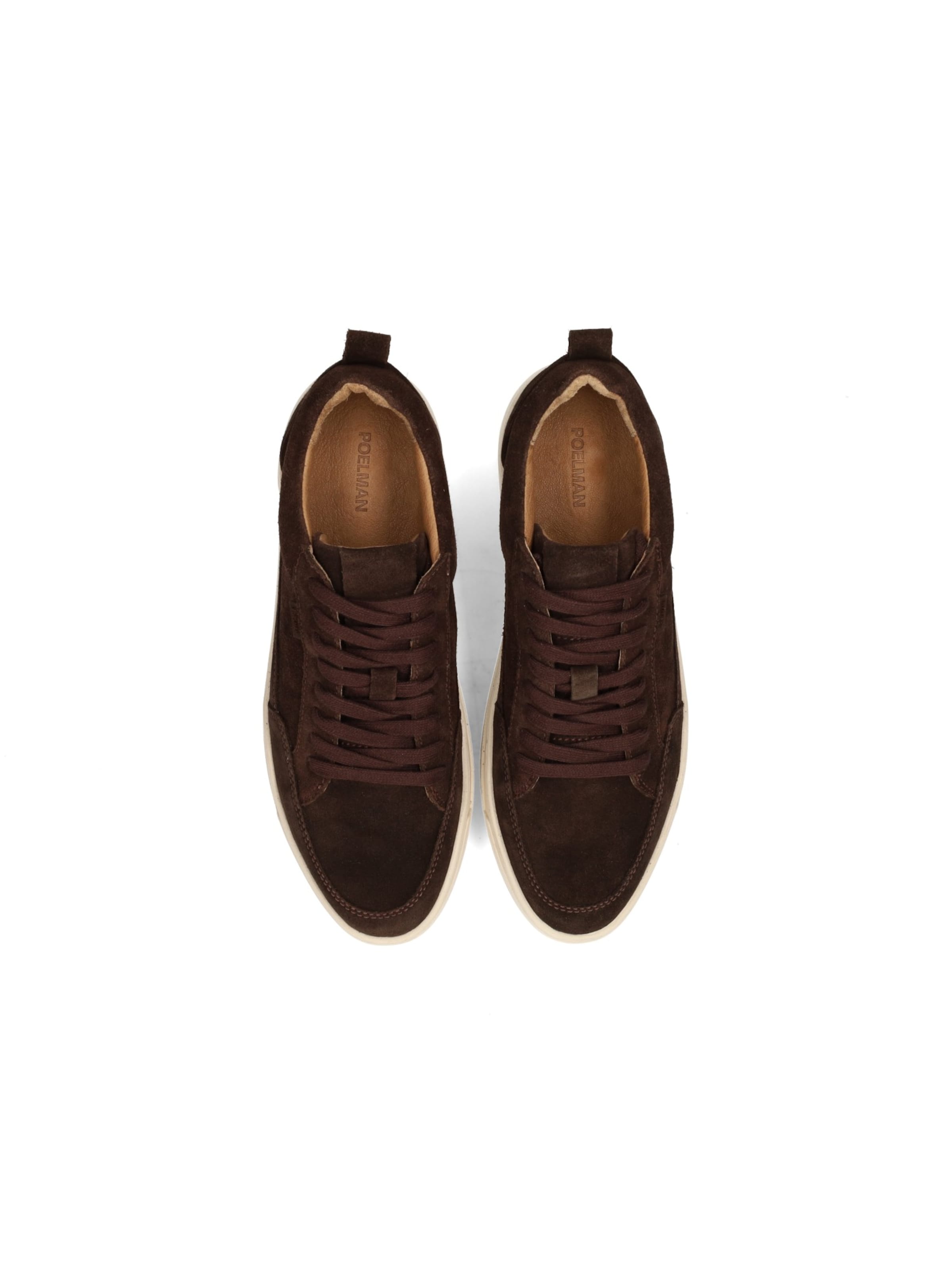 Baskets basses 'Ivar' PS Poelman en marron