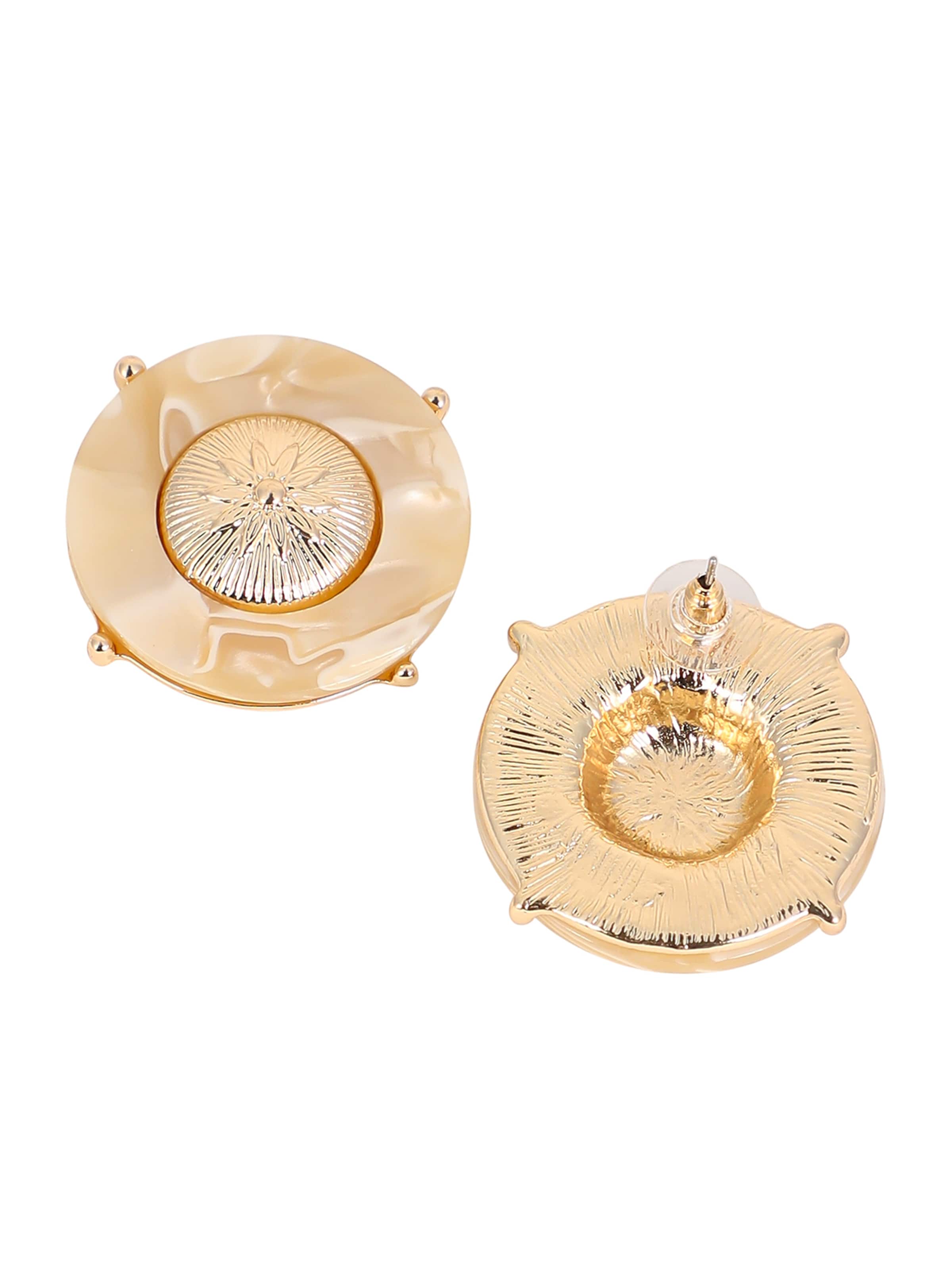 SOHI Náušnice 'Rayna' - Zlatá