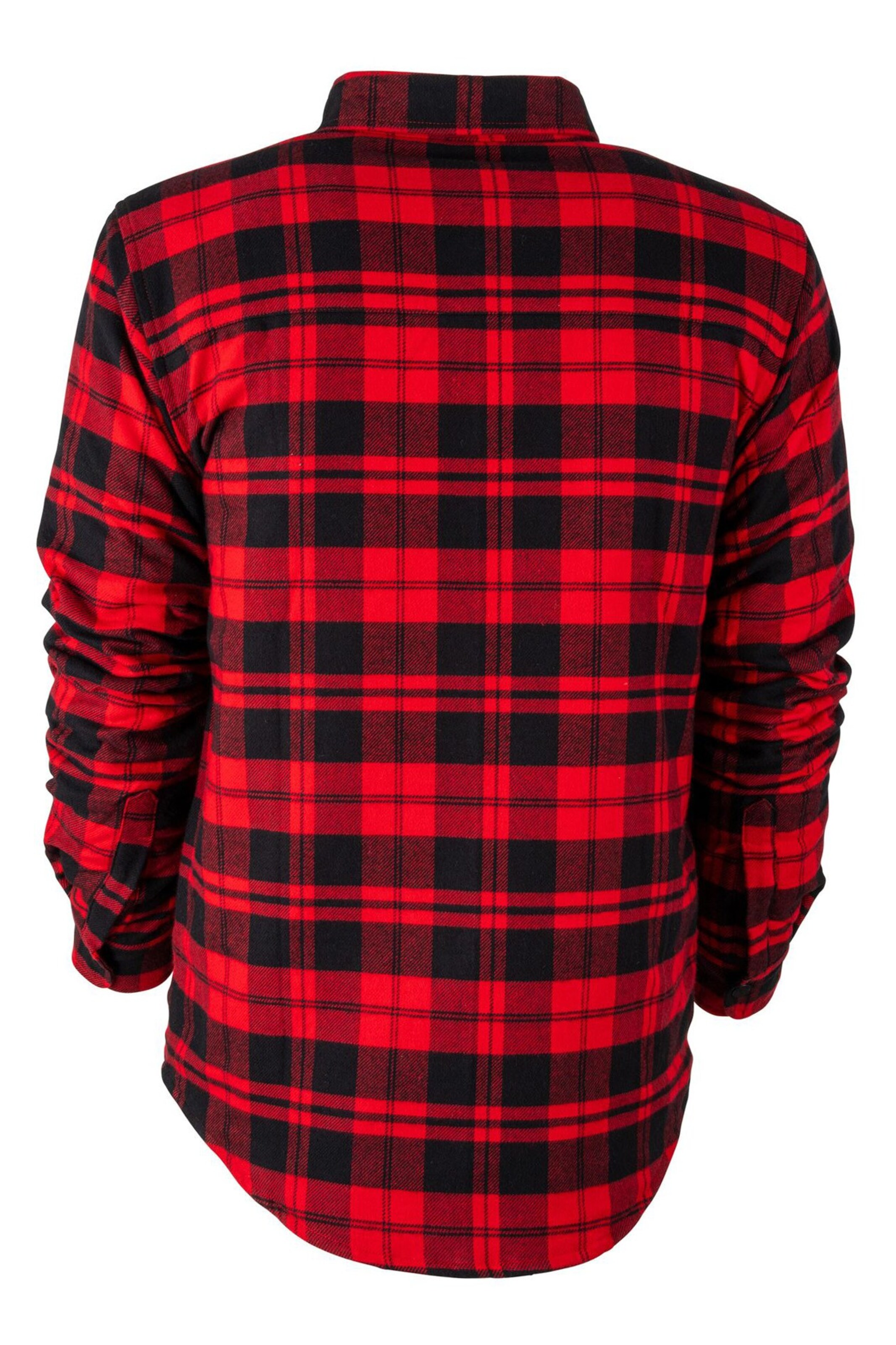FORSBERG Regular fit Button Up Shirt in Red