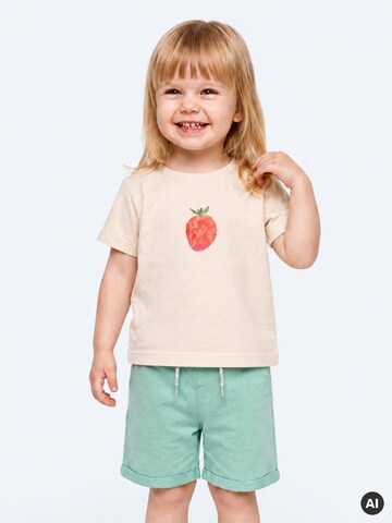 MelaDi Shirt 'Erdbeere' in White