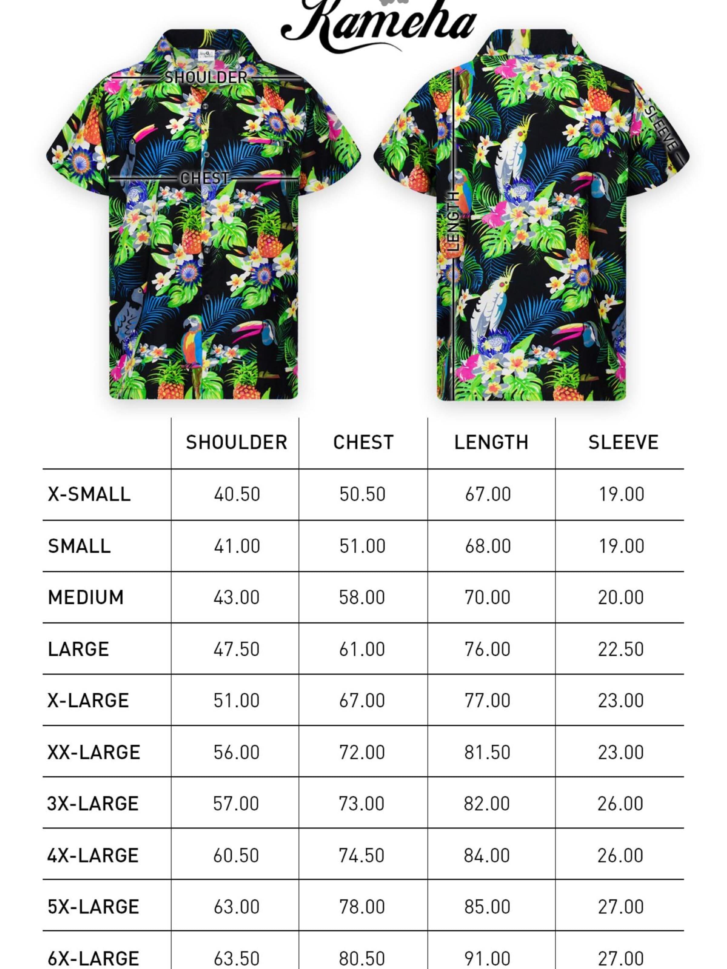King Kameha Shirt 'Parrot Cockatoo'‌‌‌‌‌‌‌‌‌‌ in Schwarz