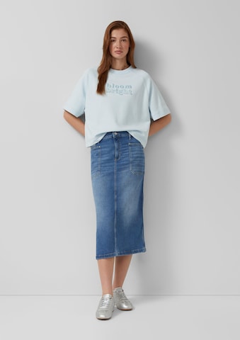 Jupe s.Oliver en bleu : devant