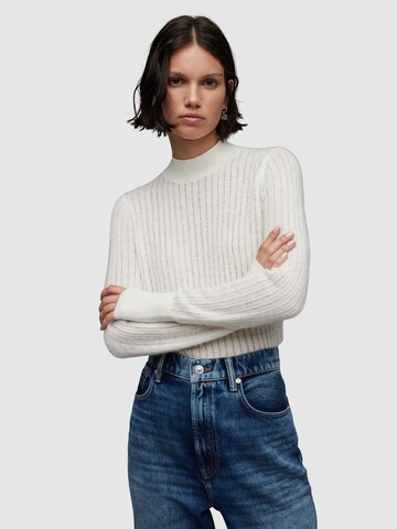 AllSaints Sweater 'ABI' in White: front