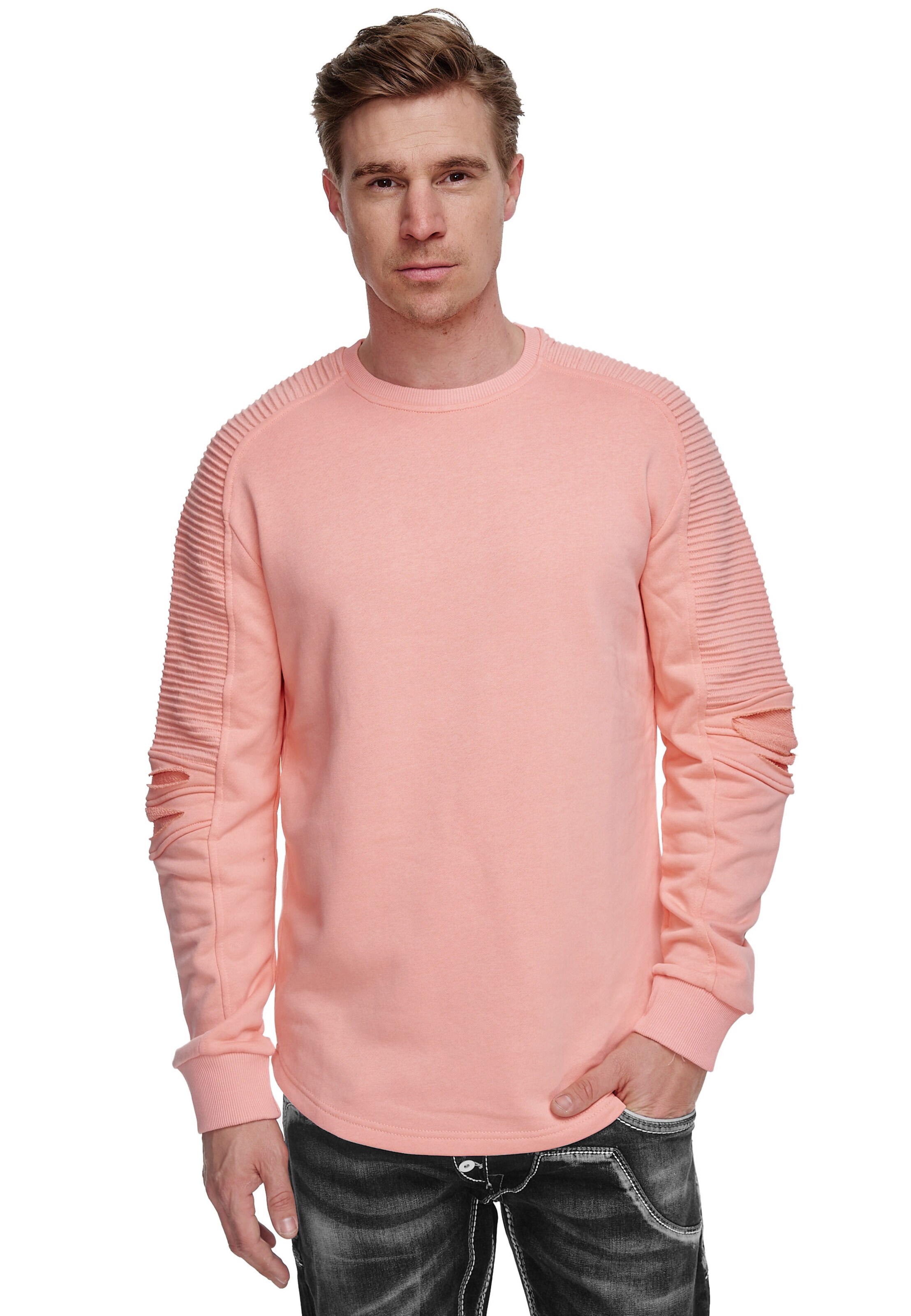Rusty Neal Sweatshirt in Pink: Vorderseite