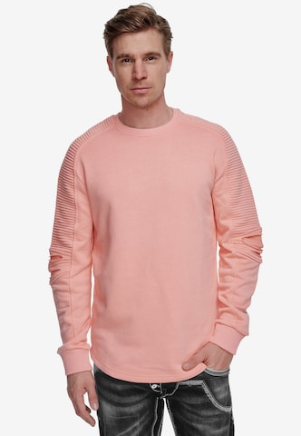 Rusty Neal Sweatshirt in Roze: voorkant