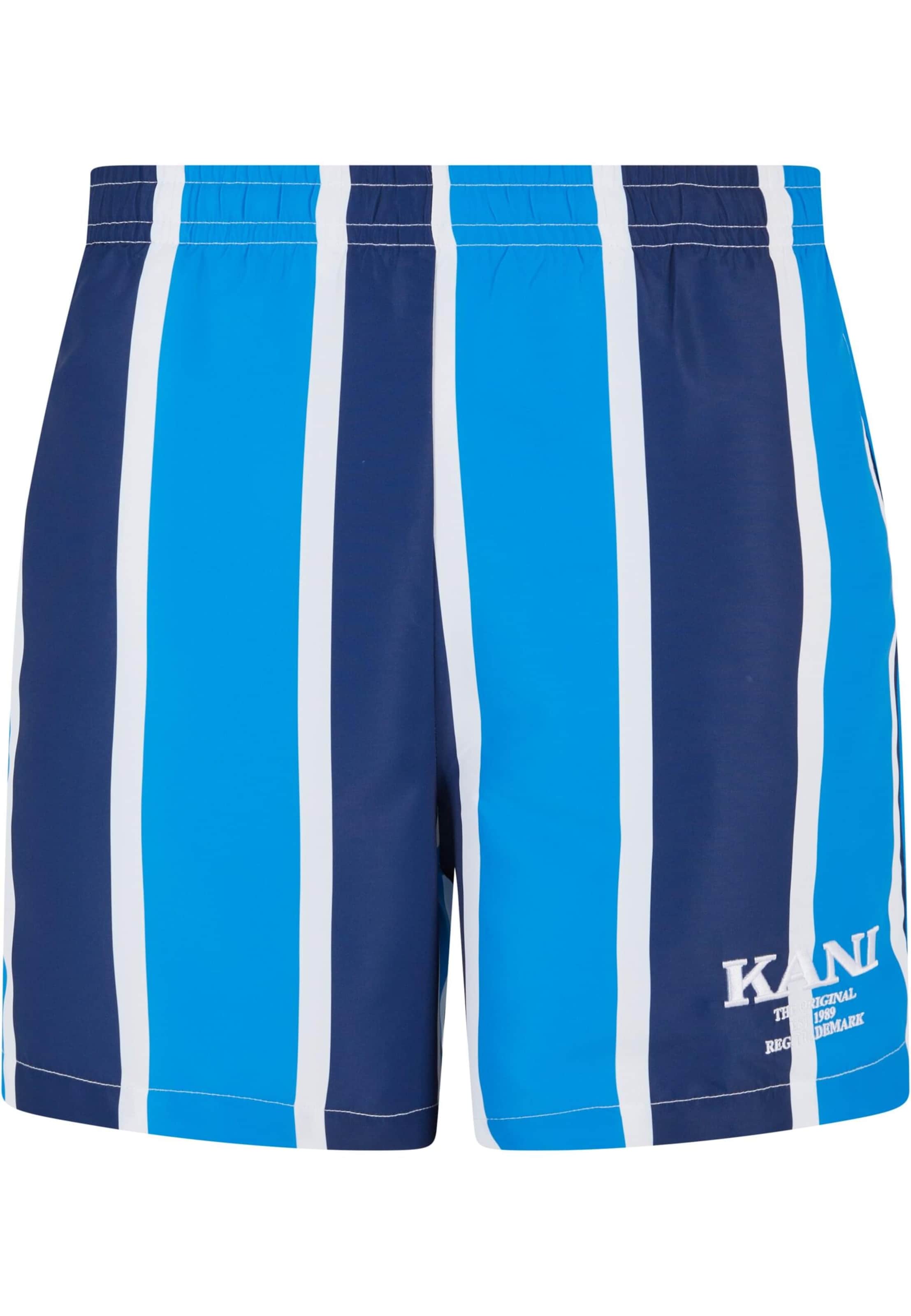Karl Kani Swimming shorts 'KM242-037-1' in Blue: front