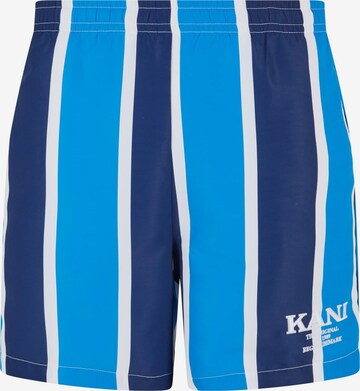 Karl Kani Swim Trunks 'KM242-037-1' in Blue: front