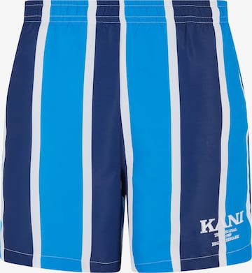 Karl Kani Swim Trunks 'KM242-037-1' in Blue: front