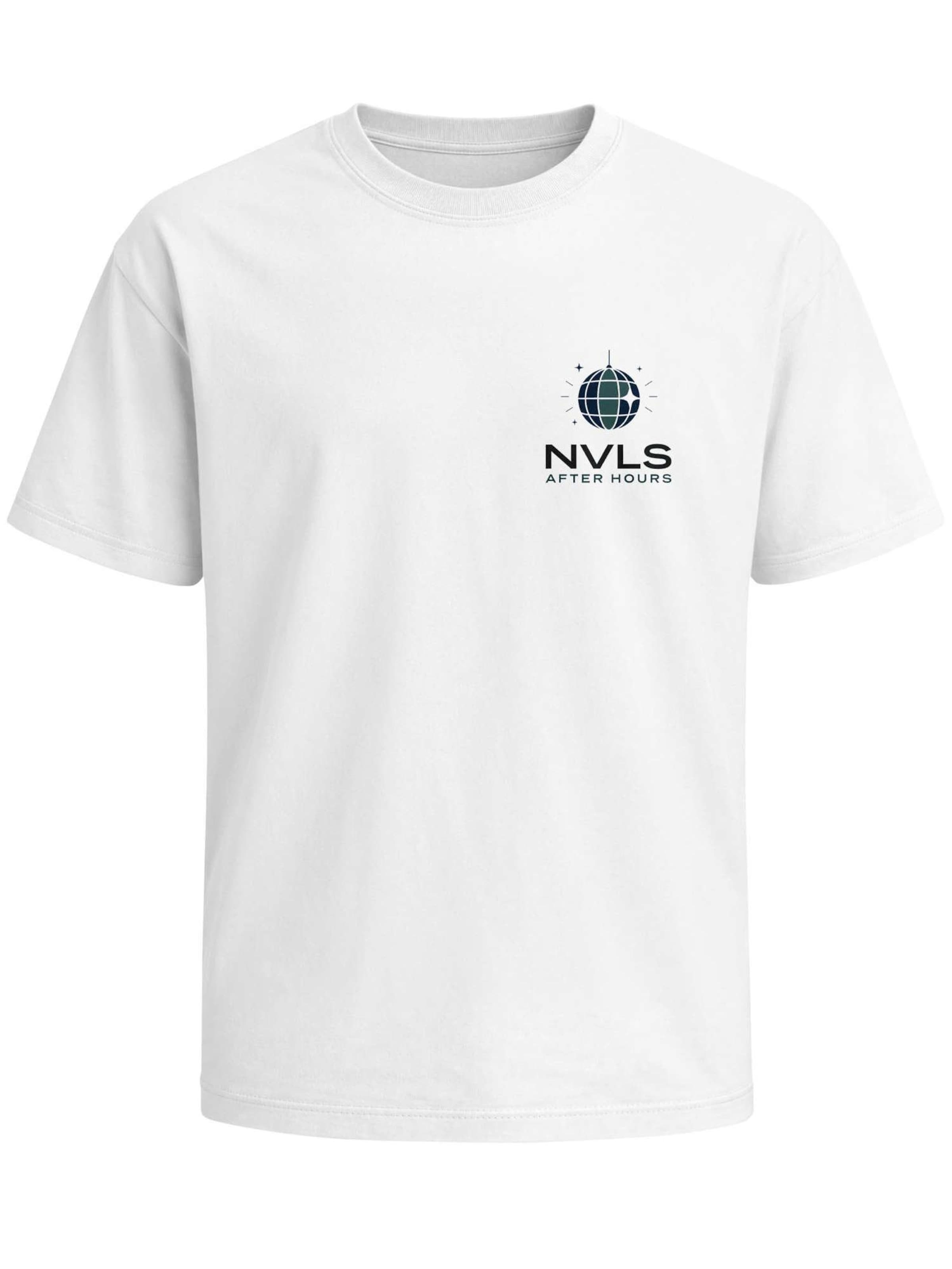 Neverless Shirt 'NVLS After Hours'‌‌‌‌‌‌ in Weiß