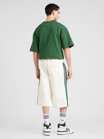 ADIDAS ORIGINALS - Loosefit Calças '80s' em branco
