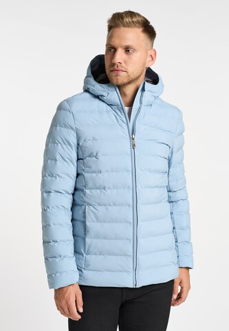 MO Winter Jacket in Blue: front