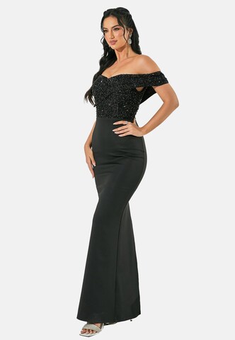 Moda Minx Abendkleid in Schwarz