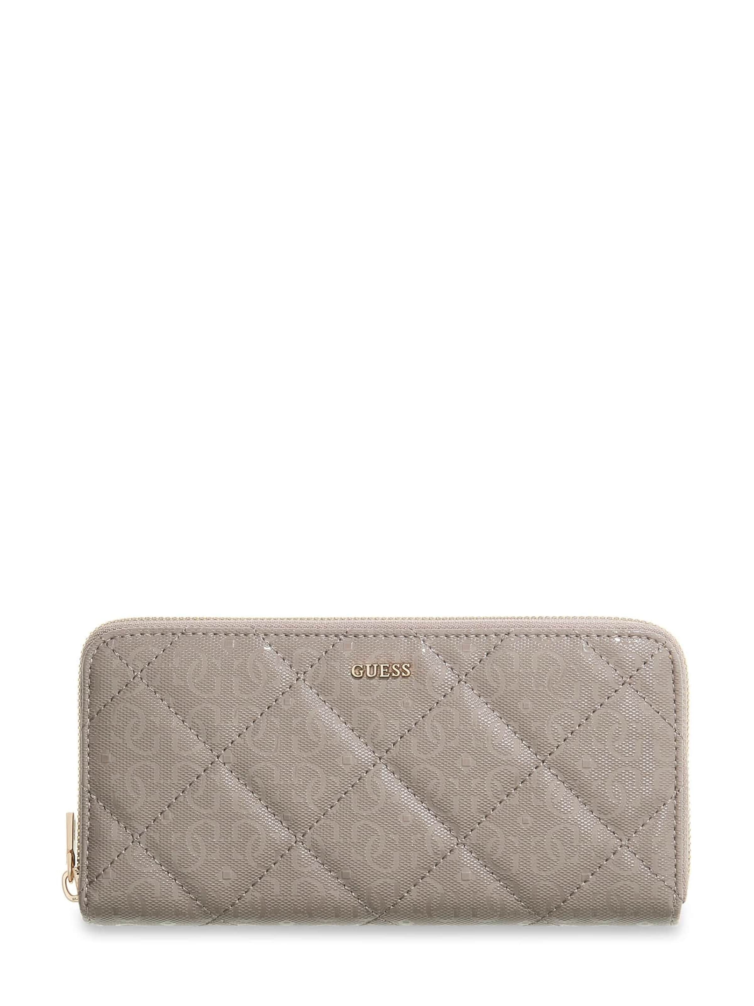 GUESS Wallet 'Libby' in Beige: front