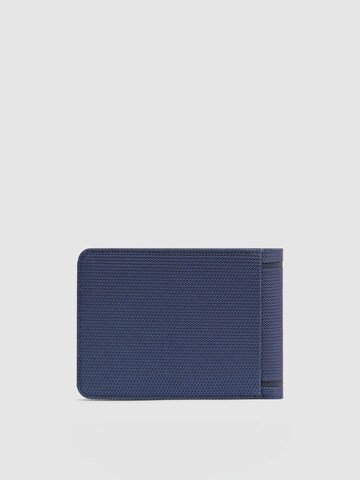 Porte-monnaies Piquadro en bleu : devant