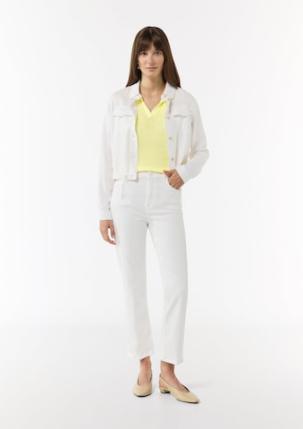Pull-over comma casual identity en jaune