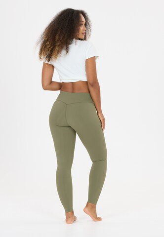 Athlecia Skinny Sports trousers 'Luxe V2' in Green