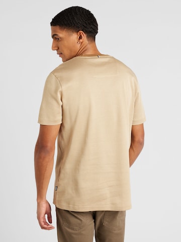 T-Shirt 'Tiburt 426' BOSS Black en beige