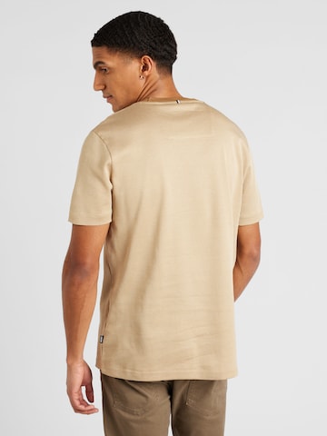 BOSS Black T-Shirt 'Tiburt 426' in Beige