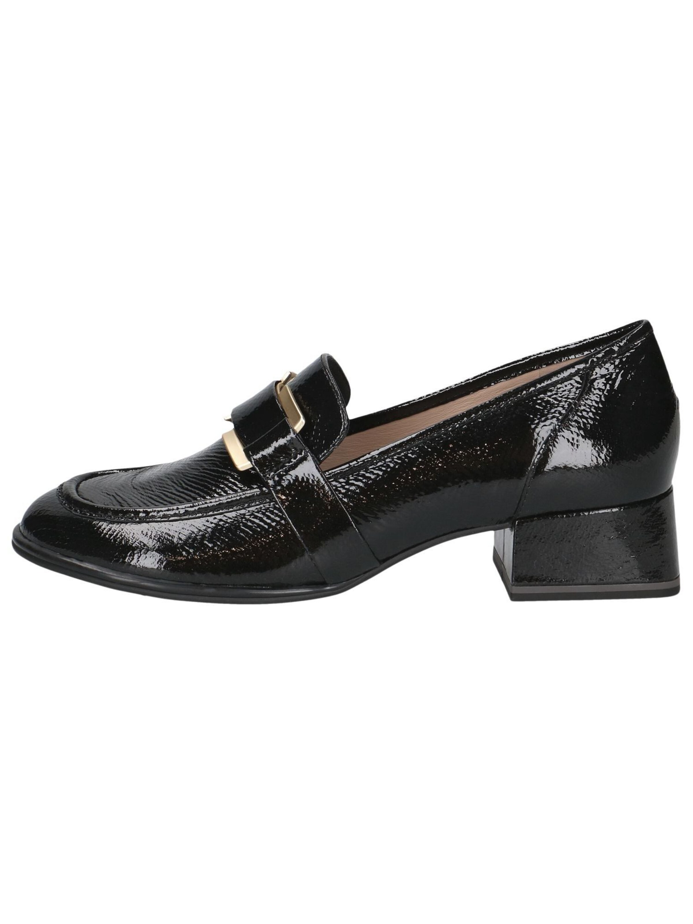 CAPRICE Classic Flats in Black