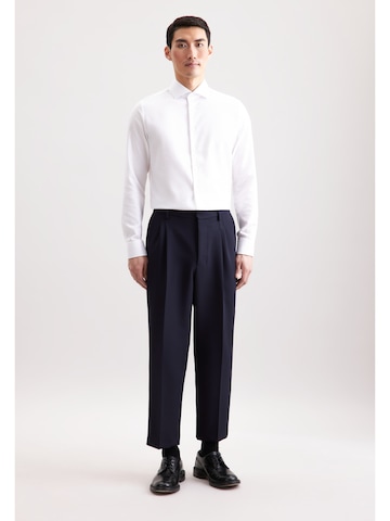 Coupe slim Chemise business 'SMART CLASSICS' SEIDENSTICKER en blanc