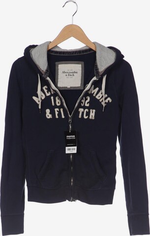 Abercrombie & Fitch Sweatshirt & Zip-Up Hoodie in M in Blue: front