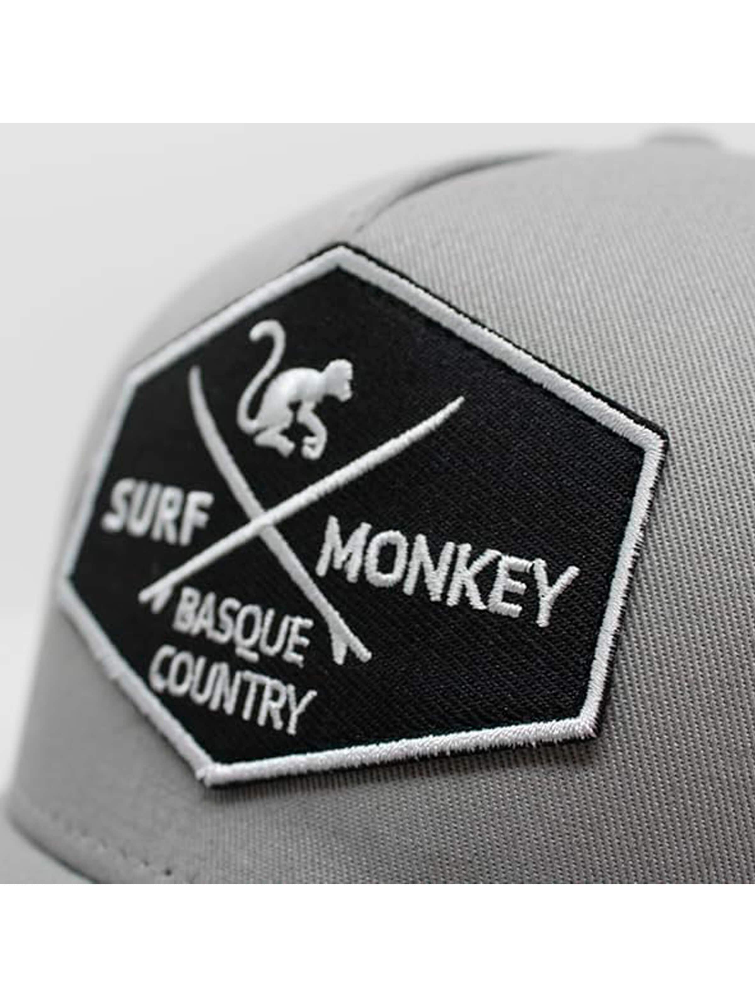 Casquette de sport Surf Monkey en gris