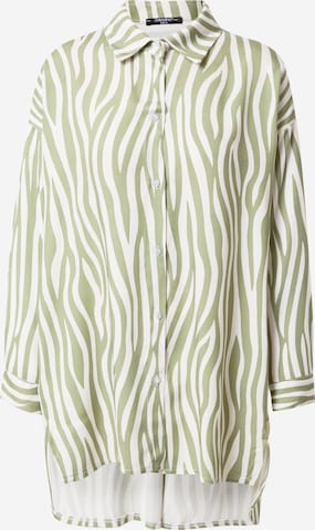 Camicia da donna 'Emily' di ZABAIONE in verde: frontale