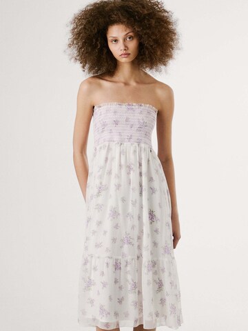 Pepe Jeans Zomerjurk 'Lizz' in Wit: voorkant