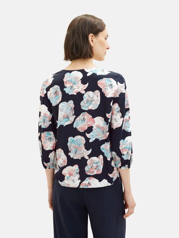 TOM TAILOR Blouse in Blauw