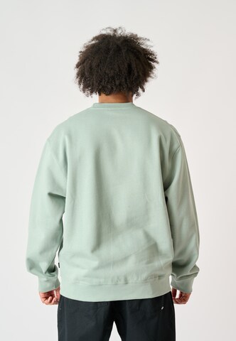 Cleptomanicx Sweatshirt in Grün