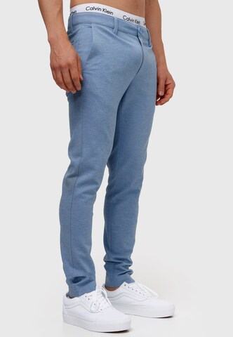 Regular Pantalon chino ' Rodekro ' INDICODE JEANS en bleu