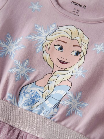 NAME IT Jurk 'NMFOSIMI FROZEN' in Lila