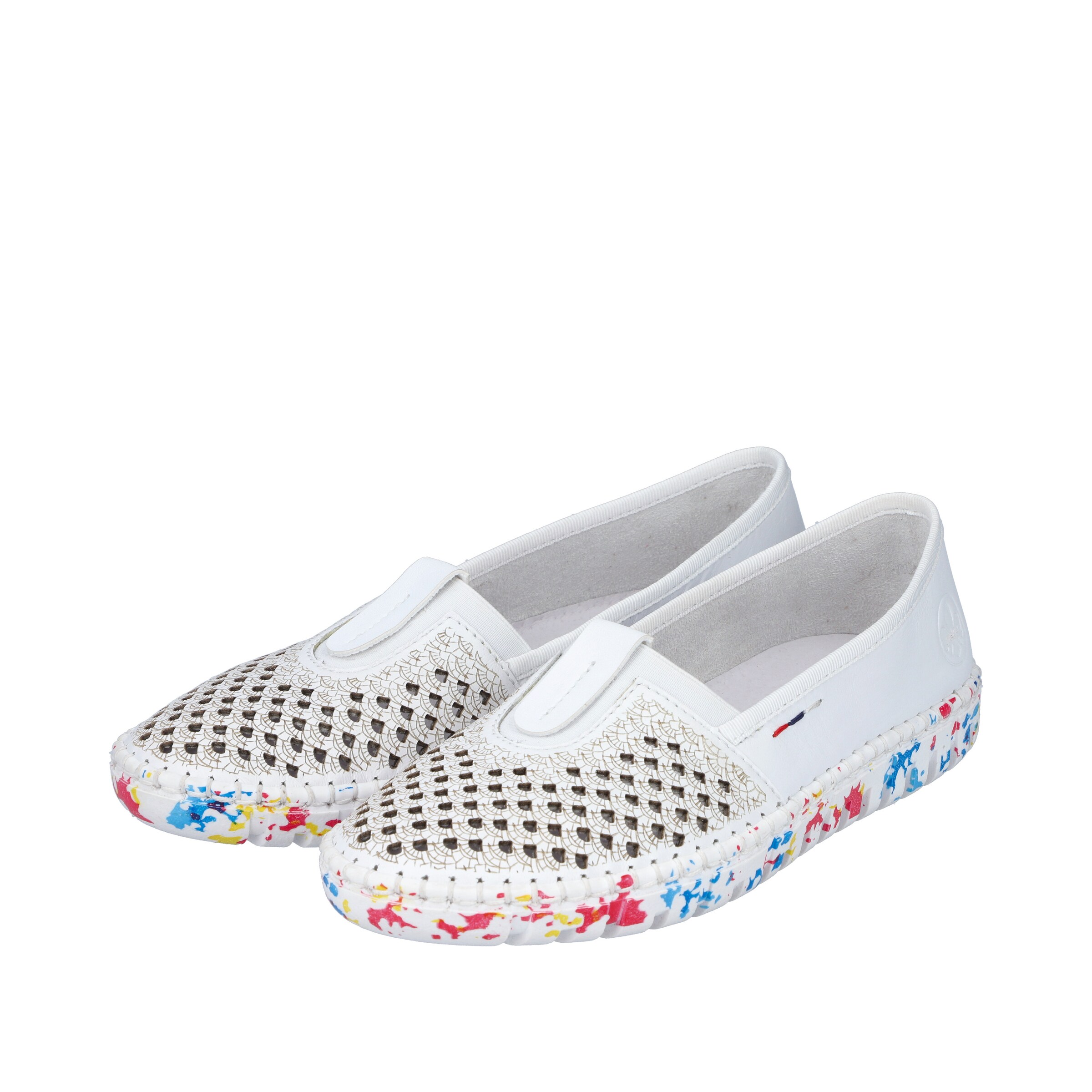 Rieker Ballet Flats in White
