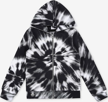 Philipp Plein - Sudadera con cremallera en negro: frente